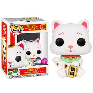 Funko Pop! Asia Lucky Cat 190 Exclusivo Flocked