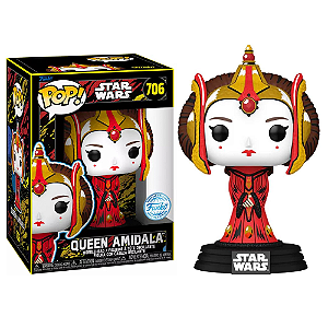 Funko Pop! Television Star Wars Queen Amidala 706 Exclusivo