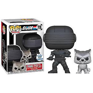 Funko Pop! Retro Toys GI Joe Snake Eyes With Timber 78 Exclusivo
