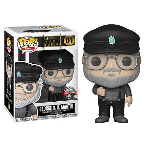 Funko Pop! Icons George R. R. Martin 01 Exclusivo