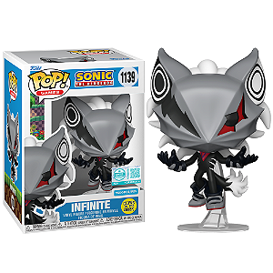 Funko Pop! Games Sonic The Hedgehog Infinite 1139 Exclusivo Glow 9500 Pcs
