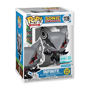 Funko Pop! Games Sonic The Hedgehog Infinite 1139 Exclusivo Glow 9500 Pcs