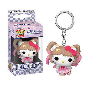 Funko Pop! Keychain Chaveiro Sanrio Hello Kitty And Friends Hello Kitty