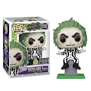 Funko Pop! Plus Beetlejuice / Os Fantasmas Se Divertem Beetlejuice 1757 Exclusivo Glow
