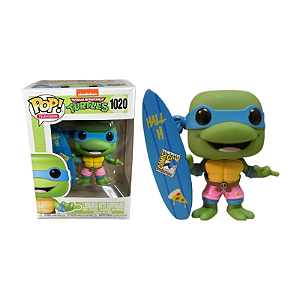 Funko Pop! Television As Tartarugas Ninjas Leonardo With Surfboard 1020