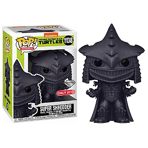 Funko Pop! Filme As Tartarugas Ninjas Super Shredder 1138 Exclusivo Diamond
