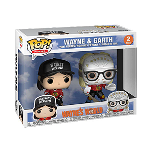 Funko Pop! Filme Quanto Mais Idiota Melhor / Waynes World Wayne & Garth 2 Pack