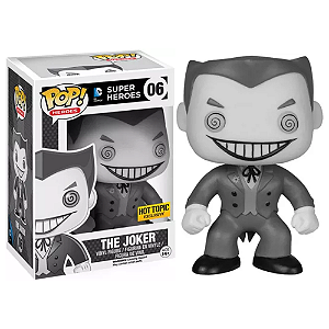 Funko Pop! Dc Comics Coringa / The Joker 06 Exclusivo Black And White