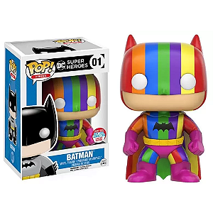 Funko Pop! Dc Comics Batman 01 Exclusivo Rainbow