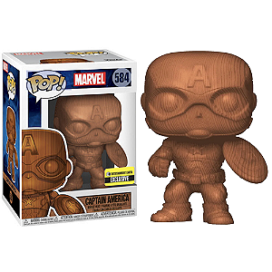 Funko Pop! Marvel Capitao America Captain America 584 Exclusivo