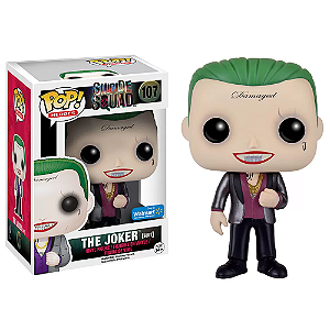 Funko Pop! Dc Comics Esquadrão Suicida Coringa The Joker 107 Exclusivo