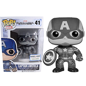 Funko Pop! Marvel Capitao America Captain America 41 Exclusivo
