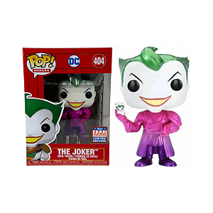 Funko Pop! Dc Comics Coringa / The Joker 404 Exclusivo Metallic
