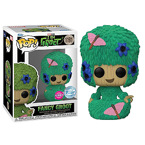 Funko Pop! Marvel I Am Groot Fancy Groot 1191 Exclusivo Flocked