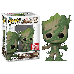 Funko Pop! Marvel I Am Groot As Venom 1415 Exclusivo