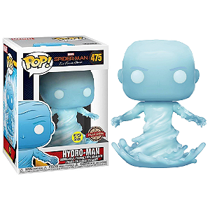 Funko Pop! Marvel Homem Aranha Spider Man Hydro Man 475 Exclusivo Glow
