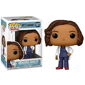 Funko Pop! Television Grey's Anatomy Miranda Bailey 1077 * CAIXA DANIFICADA