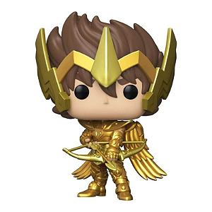 Funko Pop! Animation Cavaleiros do Zodiaco Sagittarius Seiya 811 Exclusivo * CAIXA DANIFICADA