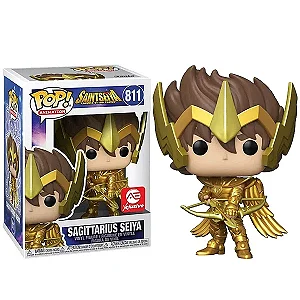 Funko Pop! Animation Cavaleiros do Zodiaco Sagittarius Seiya 811 Exclusivo * CAIXA DANIFICADA