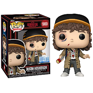 Funko Pop! Television Stranger Things Dustin 1800 Exclusivo