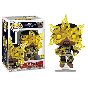 Funko Pop! Marvel Homem Aranha Spider Man Electro 1164 Exclusivo Glow
