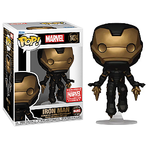 Funko Pop! Marvel Homem De Ferro Iron Man 1424 Exclusivo