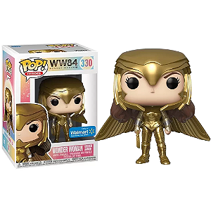 Funko Pop! Dc Comics Mulher Maravilha Wonder Woman Golden Armor 330 Exclusivo