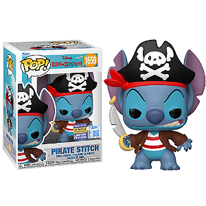 Funko Pop! Disney Lilo & Stitch Pirate Stitch 1659 Exclusivo