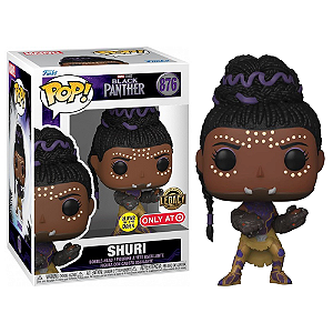 Funko Pop! Marvel Black Panther Shuri 876 Exclusivo Glow