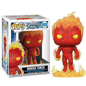 Funko Pop! Marvel Quarteto Fantastico Human Torch 559