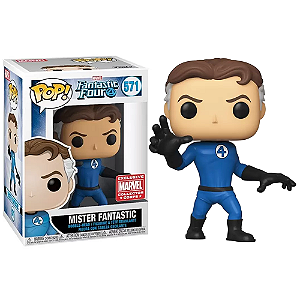 Funko Pop! Marvel Quarteto Fantastico Fantastic Four Mister Fantastic 571 Exclusivo