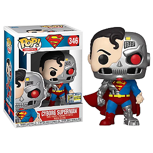 Funko Pop! DC Comics Cyborg Superman 346 Exclusivo