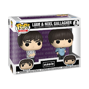 Funko Pop! Rocks Oasis Liam & Noel Gallagher 2 Pack
