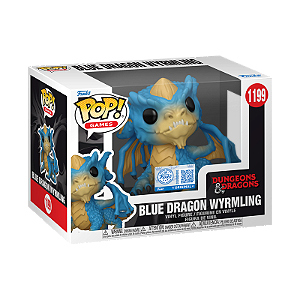 Funko Pop! Games Dungeons & Dragons Blue Dragon Wyrmling 1199 Exclusivo