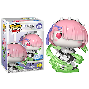 Funko Pop! Plus Animation Re:ZERO Ram 2116 Exclusivo Glow