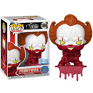 Funko Pop! Television Terror It: Bem-Vindos a Derry Pennywise 1866 Exclusivo