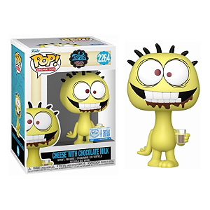 Funko Pop! Animation A Mansão Foster para Amigos Imaginários Cheese With Chocolate Milk 2264 Exclusivo