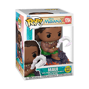 Funko Pop! Disney Moana Maui 1764 Exclusivo Glow