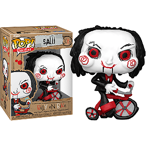 Funko Pop! Filme Terror Jogos Mortais Saw Billy On Bike Doodles 2083