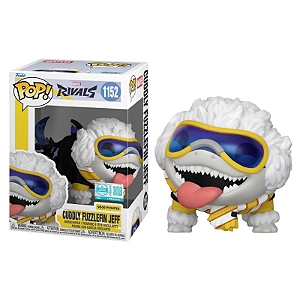 Funko Pop! Games Marvel Rivals Cuddly Fuzzlefin Jeff 1152 Exclusivo 9500 Pcs