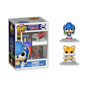 Funko Bitty Pop! Games Sonic The Hedgehog Sonic + 2 Bitty Pop