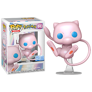 Funko Pop! Games Pokemon Mew 643 Exclusivo Pearlescent