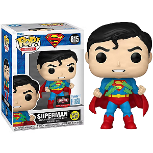 Funko Pop! DC Comics Superman 615 Exclusivo Glow