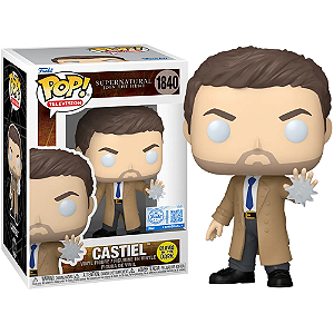 Funko Pop! Television Supernatural Castiel 1840 Exclusivo Glow