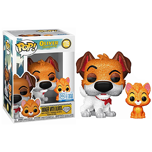 Funko Pop! Disney Oliver E A Sua Turma Dodger With Oliver 1705 Exclusivo Diamond