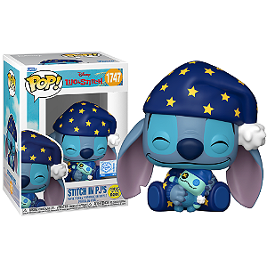 Funko Pop! Disney Lilo & Stitch In PJ's 1747 Exclusivo Glow