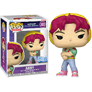 Funko Pop! Animation Guerreiras do K-Pop Demon Hunters Saja Boys Abby 2433 Exclusivo