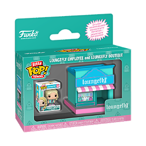 Funko Bitty Pop! Towns Loungefly Employee & Loungefly Boutique