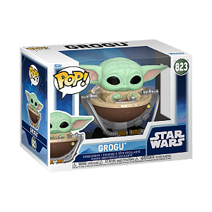 Funko Pop! Television Star Wars Baby Yoda Grogu 823