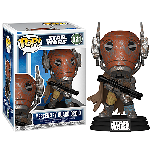 Funko Pop! Television Star Wars Mercenary Guard Droid 821